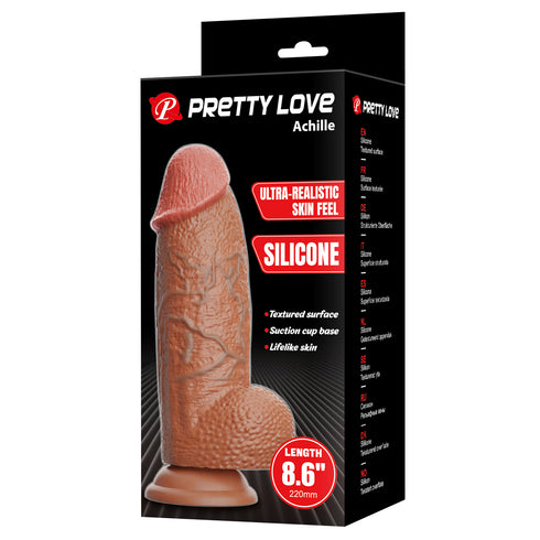 Silicone Realistic Dildo with Suction